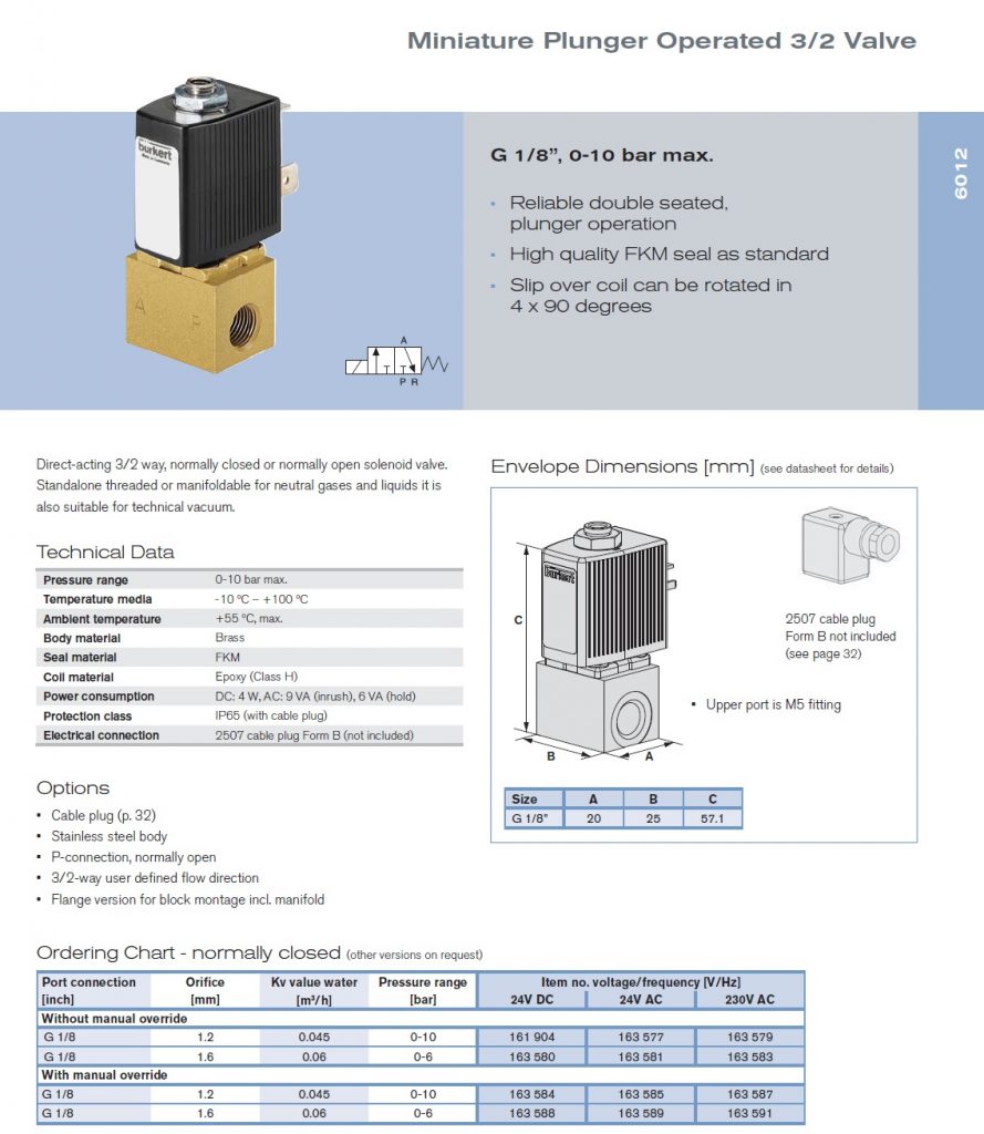 3/2 Way Valves - Wintech Engineering Supply
